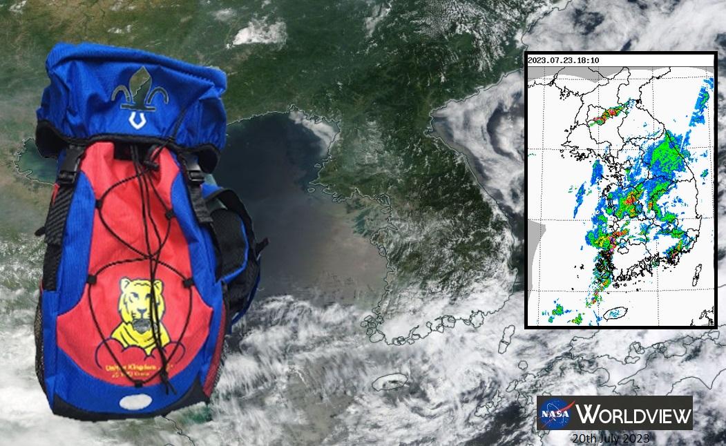 South Korea sees torrential rains in the lead up to the 25th World Scout Jamboree