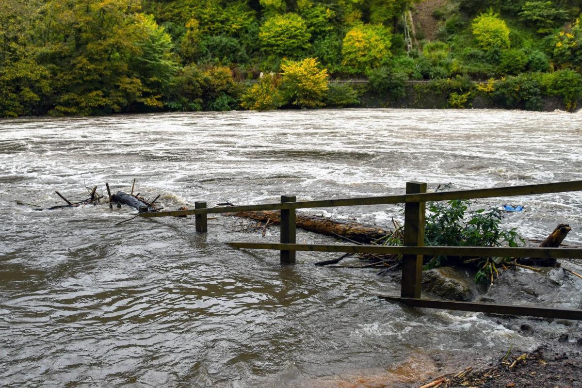 A very wet October so far, but not in the usual places